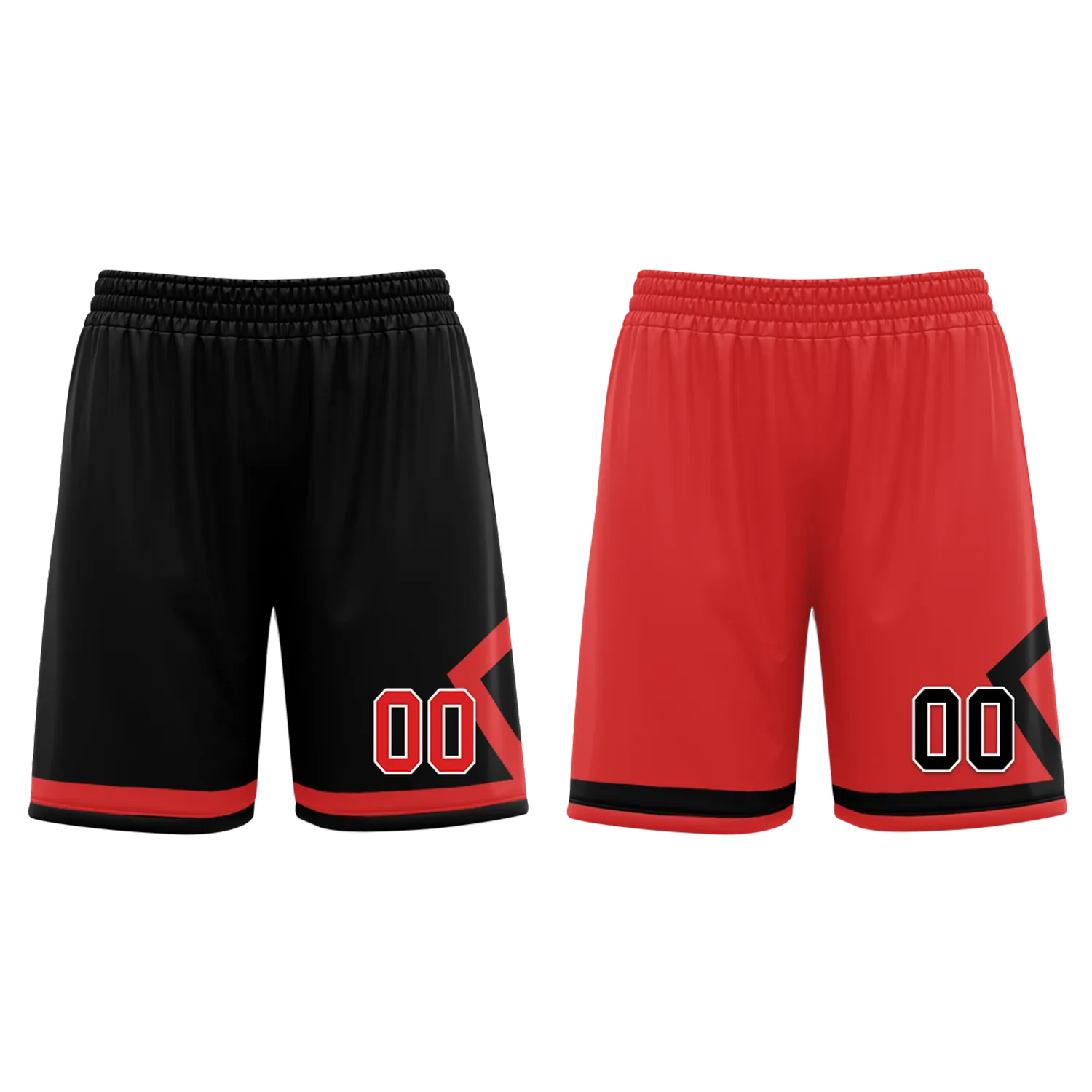 Custom Black White Classic Style Reversible Basketball Uniform Personalized BBJR-D017006