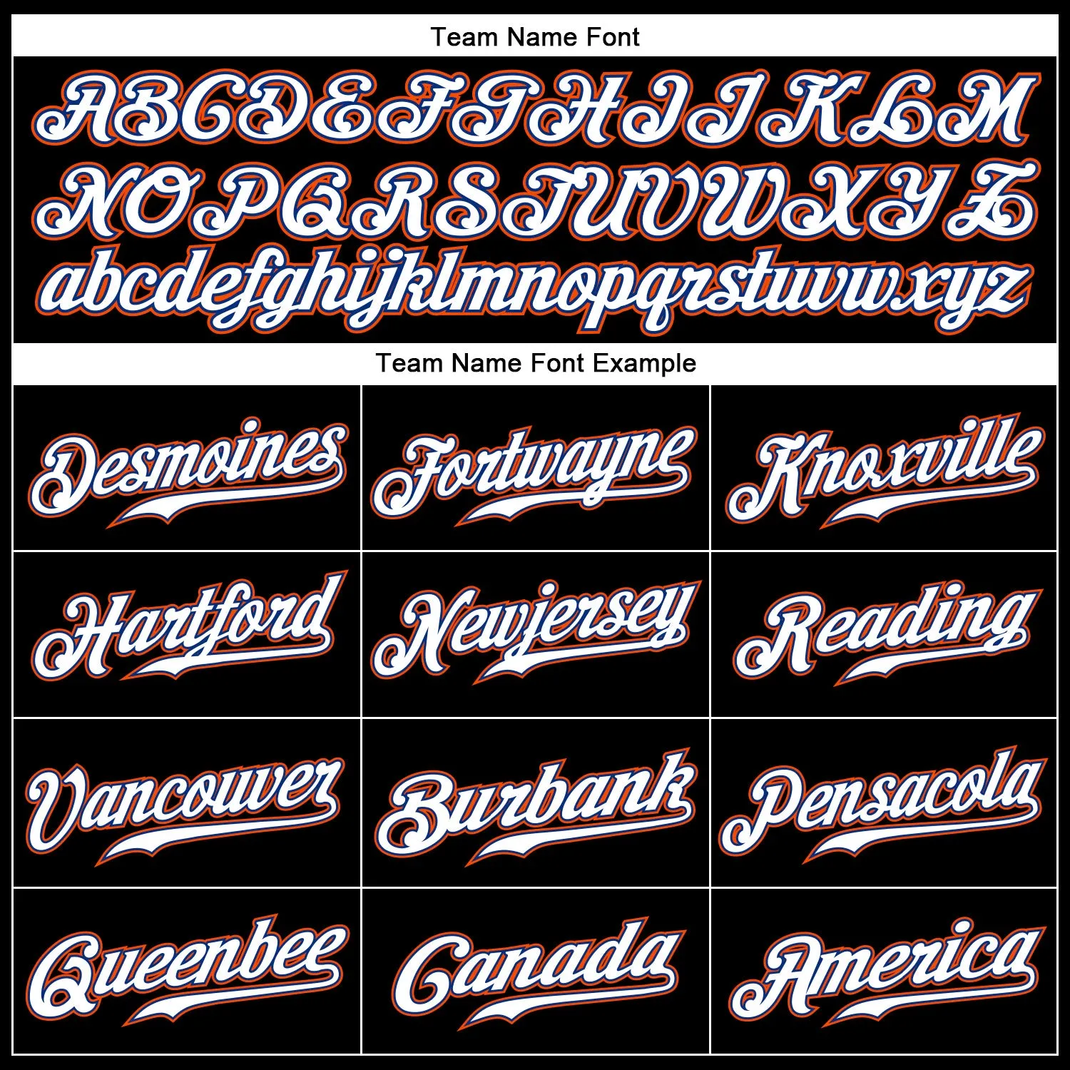 Custom Black White Pinstripe White-Orange Authentic Baseball Jersey