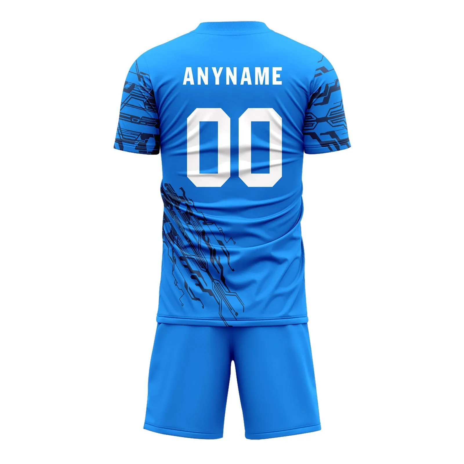 Custom Blue Soccer Sets Jersey Personalized SCJ101-D28044