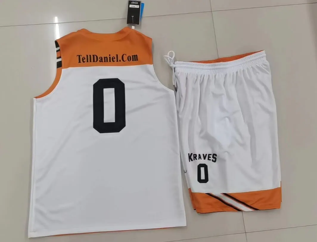 Custom Design Reversible Basketball Uniform