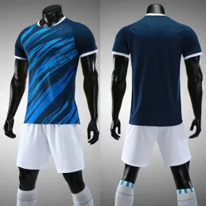 Custom Football Training Uniforms set Adult Soccer Jerseys suits Breathable shirts Short Slim Jerseys
