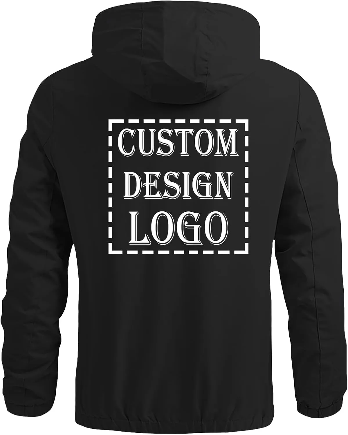Custom Personalized Women's Lightweight Jacket Softshell Waterproof Windbreaker Coat for Running Hiking