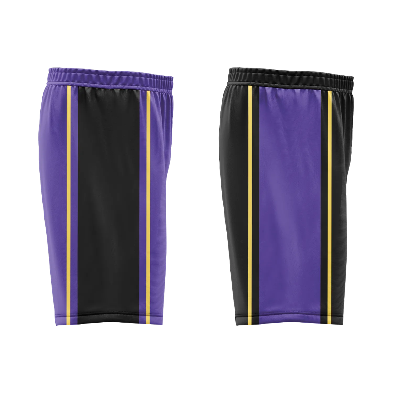 Custom Purple Black Classic Style Reversible Basketball Uniform Personalized BBJR-D017033