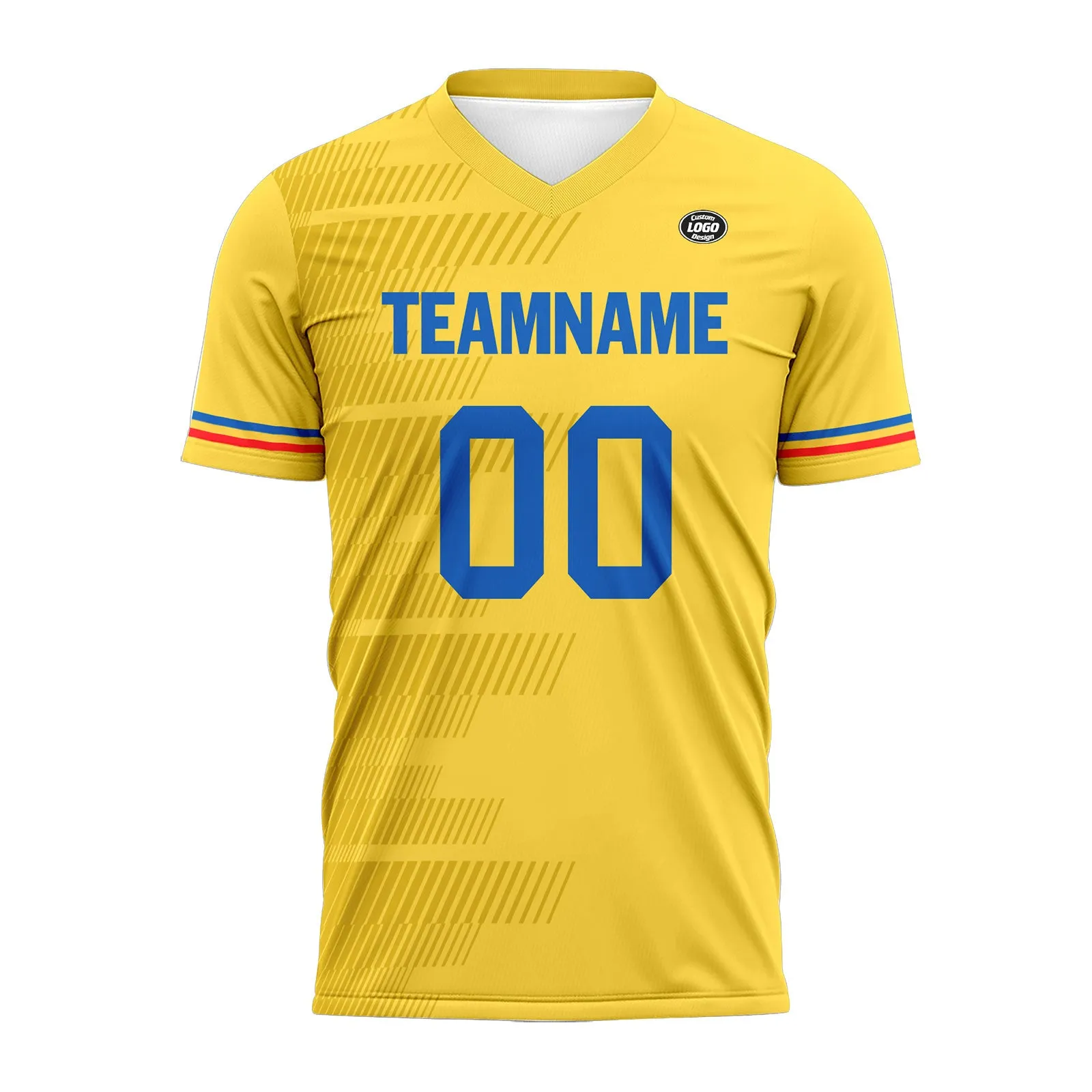 Custom Yellow Soccer Sets Jersey Personalized SCJ101-D28016