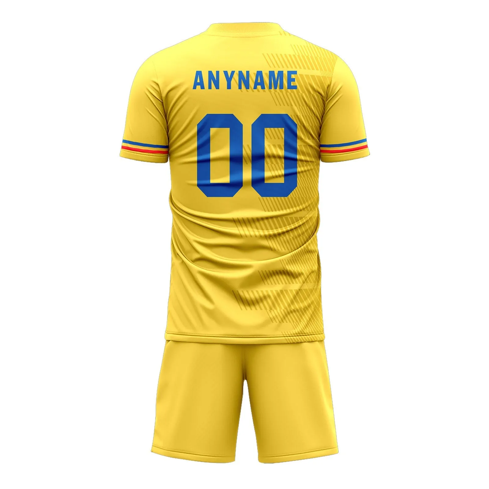 Custom Yellow Soccer Sets Jersey Personalized SCJ101-D28016