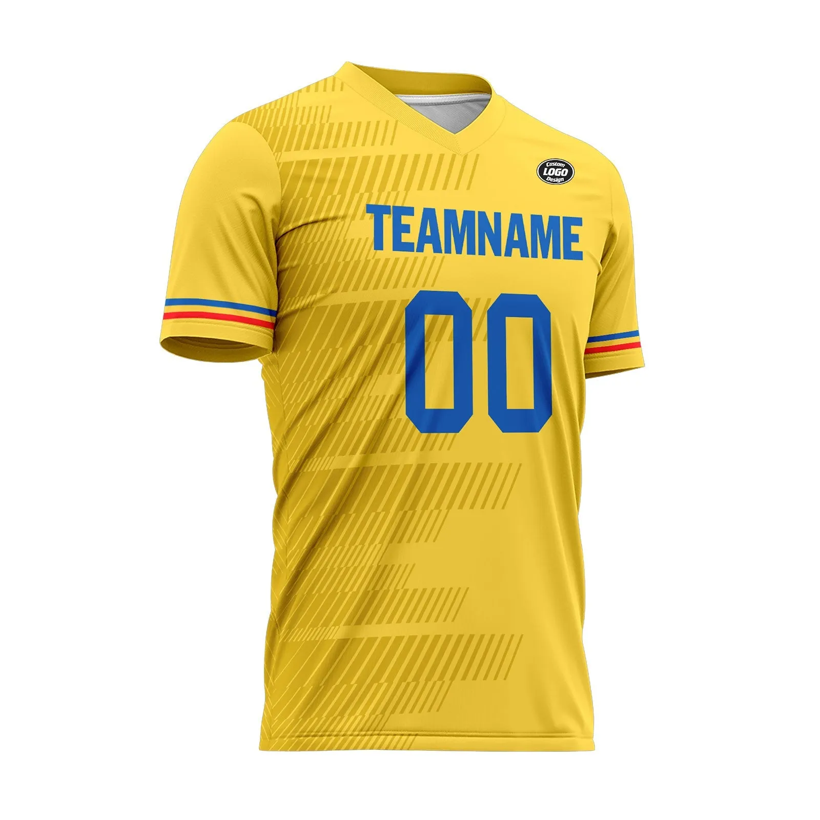 Custom Yellow Soccer Sets Jersey Personalized SCJ101-D28016