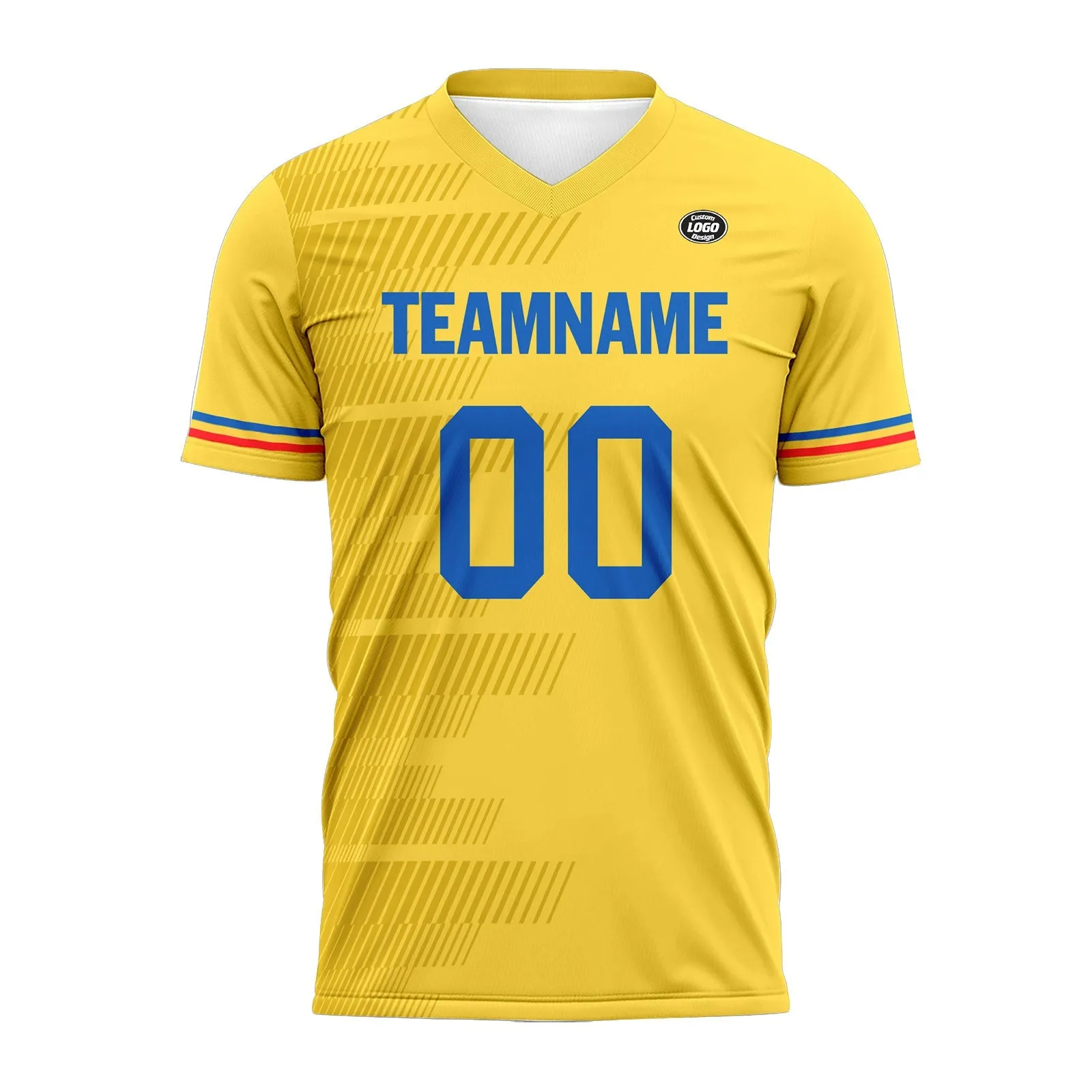 Custom Yellow Soccer Sets Jersey Personalized SCJ101-D28016