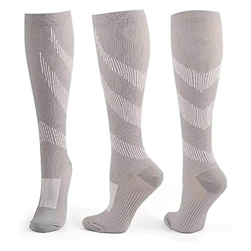 Cuzcare Unisex Socks Pain Fatigue Relief Breathable Durable Non Slip Medical Compression Socks