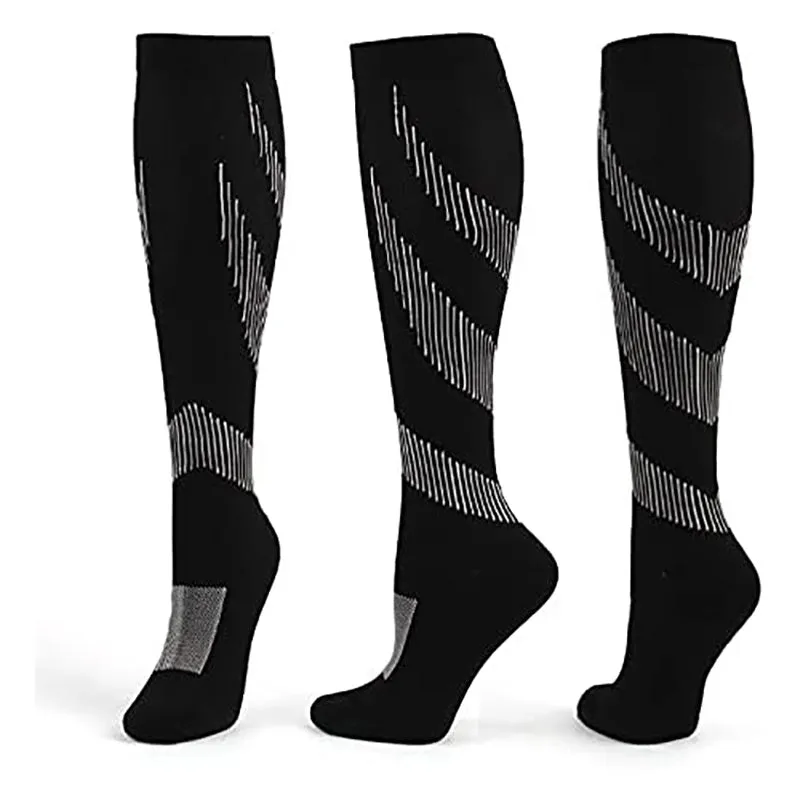 Cuzcare Unisex Socks Pain Fatigue Relief Breathable Durable Non Slip Medical Compression Socks