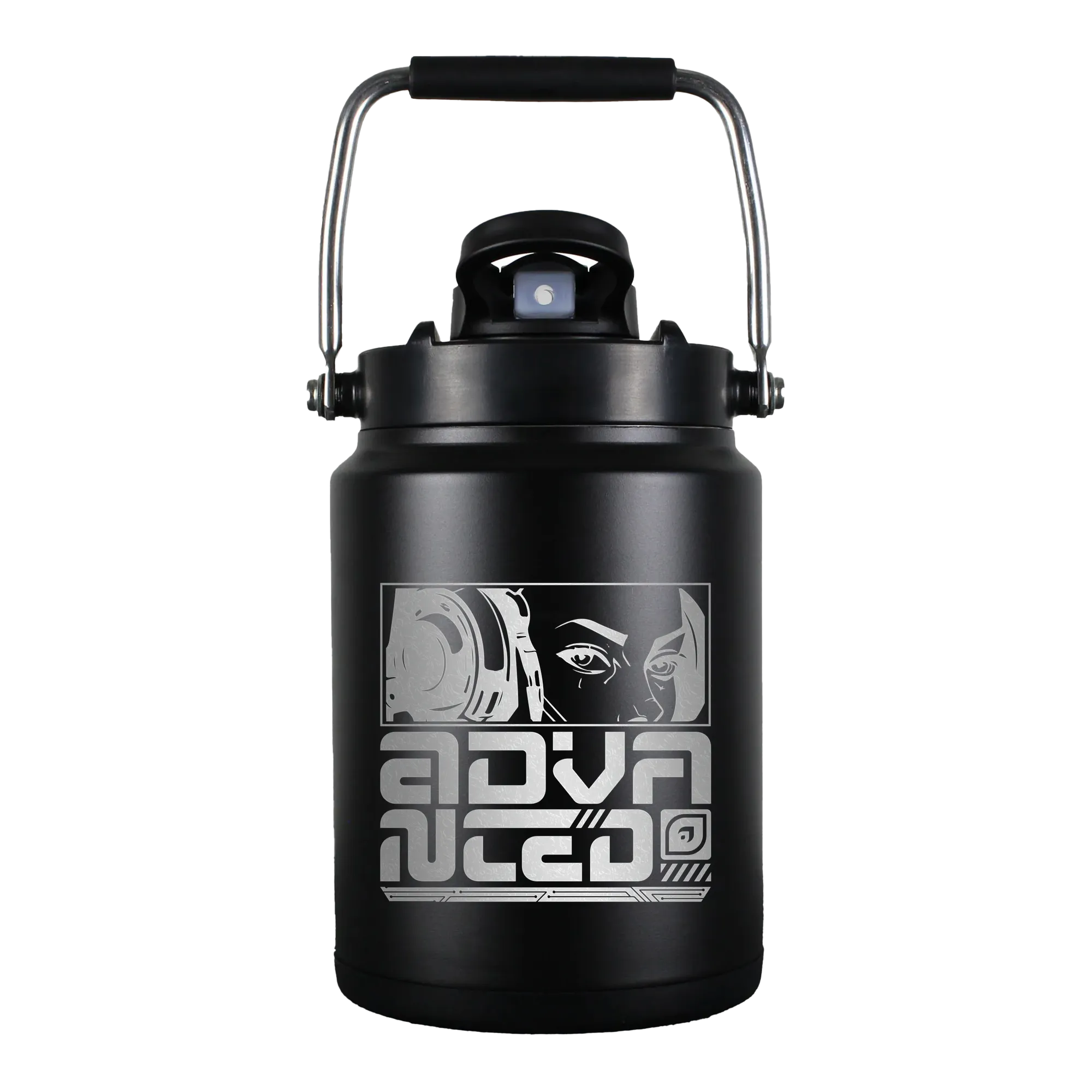 Cybertronic V2 Custom Half Gallon Jug - Black