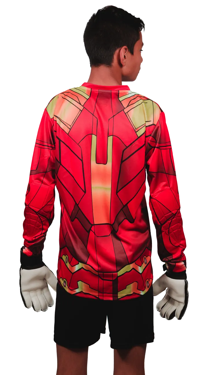 Cyborg Iron-Man Goalkeeper Jersey Number Included