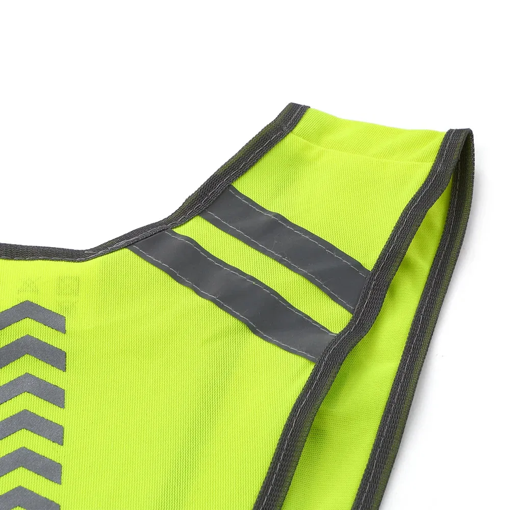 Cycling Reflective Vest High Visibility Safety Vest Outdoor Sports Running Cycling Reflective Vest with Pocket For Outdoor