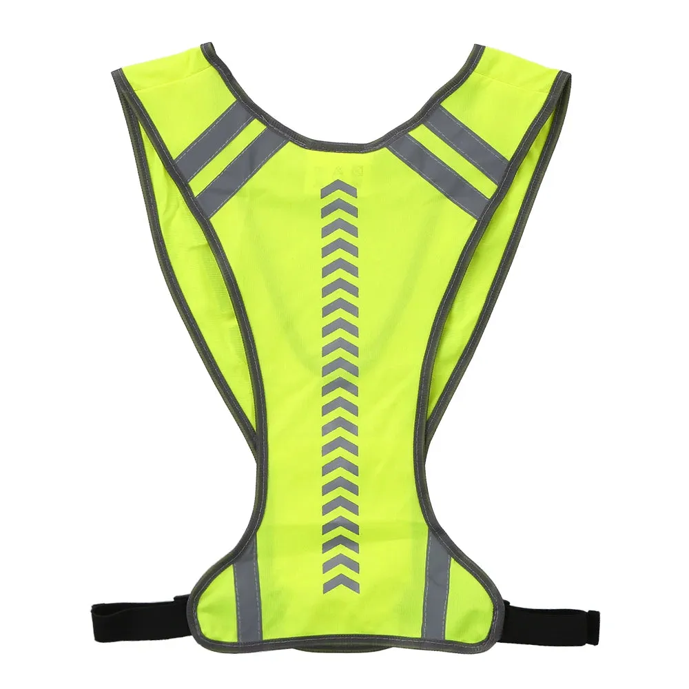 Cycling Reflective Vest High Visibility Safety Vest Outdoor Sports Running Cycling Reflective Vest with Pocket For Outdoor
