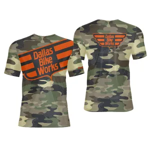 Dallas Bike Works 2024 SUPERTECH T CAMO-ORANGE
