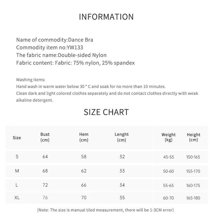 Dance Bra Anti-Sagging Gathering Fitness Underwear Thin Yoga Vest
