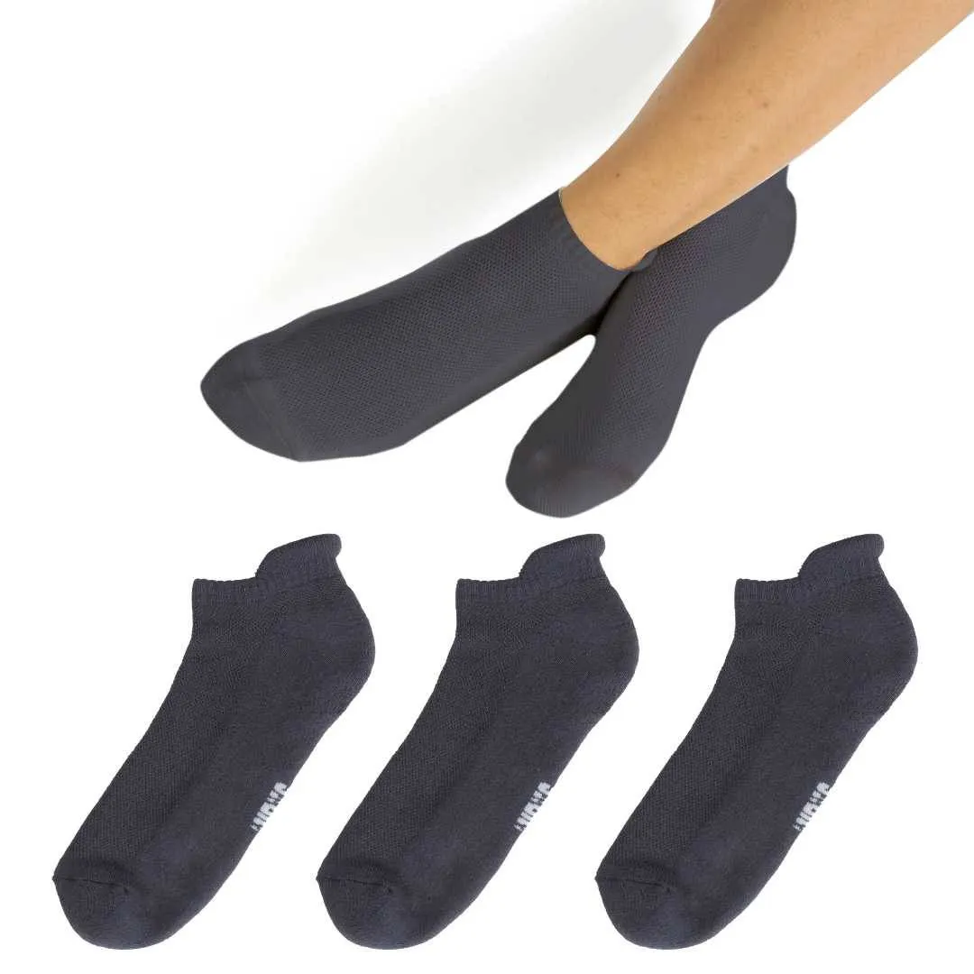 Dark Blue Bamboo Performance Socks Odour Free