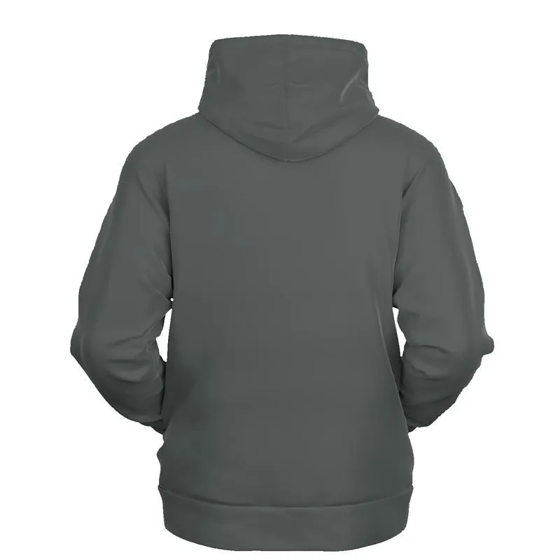 Dark Green Gray Hoodie | Unisex | with PLUS sizes | Dark Pale Green Gray | C10M0Y10K80