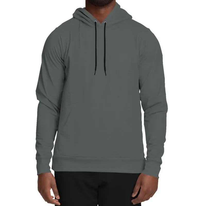 Dark Green Gray Hoodie | Unisex | with PLUS sizes | Dark Pale Green Gray | C10M0Y10K80
