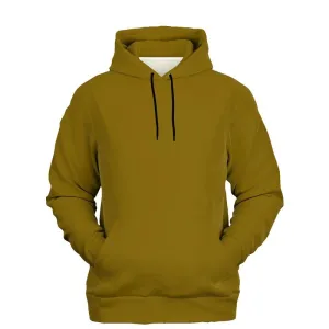 Dark Yellow Hoodie | Unisex | with PLUS sizes | Medium Dark Pure Orange Yellow | C0M25Y100K60
