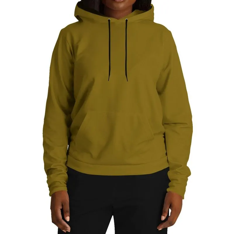 Dark Yellow Hoodie | Unisex | with PLUS sizes | Medium Dark Pure Orange Yellow | C0M25Y100K60
