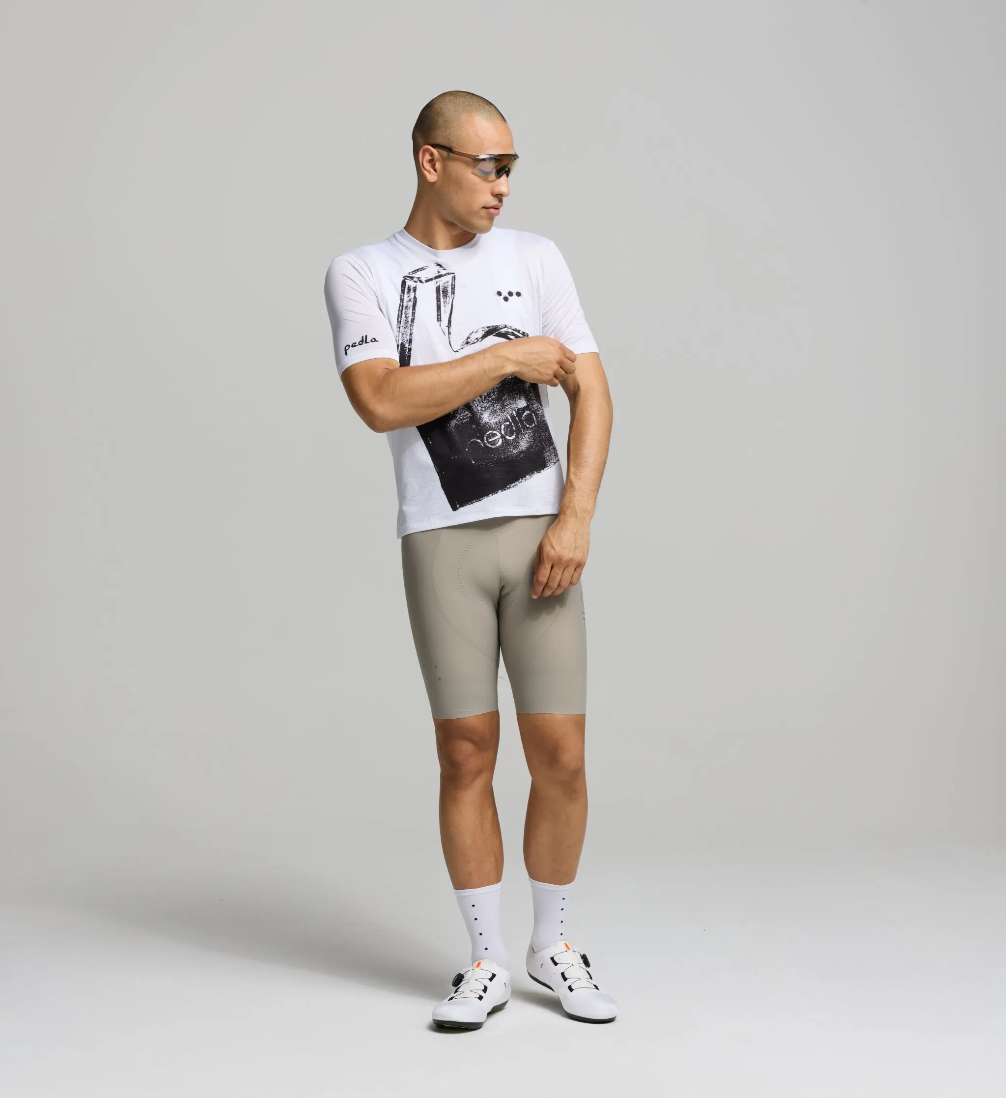 DENIM / Tech Tee - White Etch