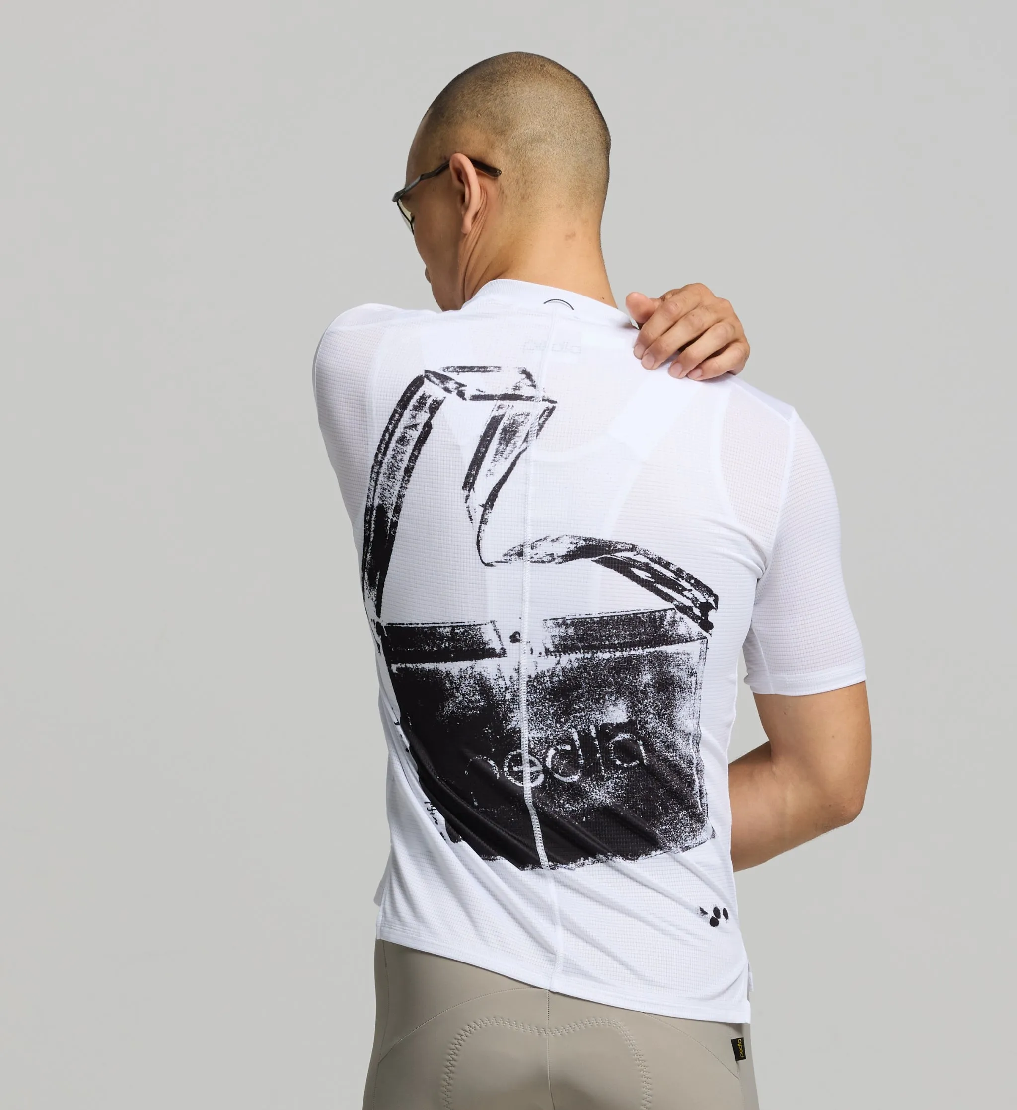 DENIM / Tech Tee - White Etch
