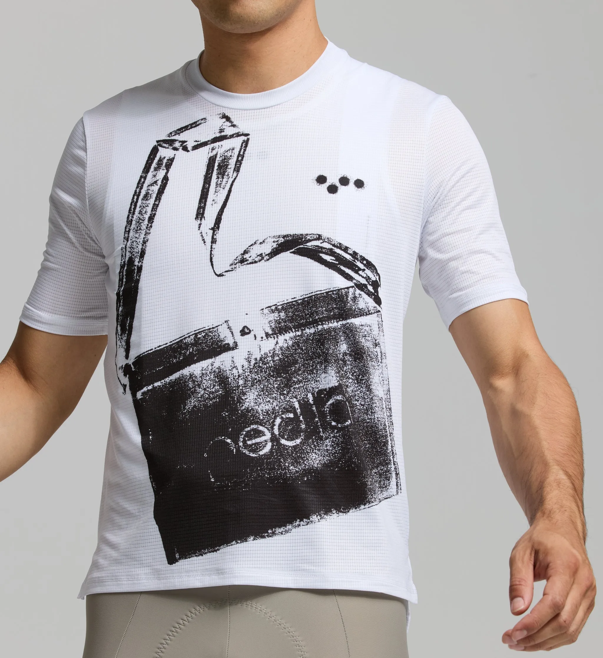 DENIM / Tech Tee - White Etch