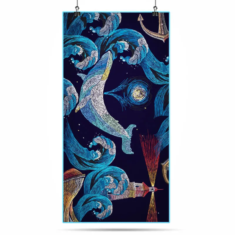 Diver's Beach Towel