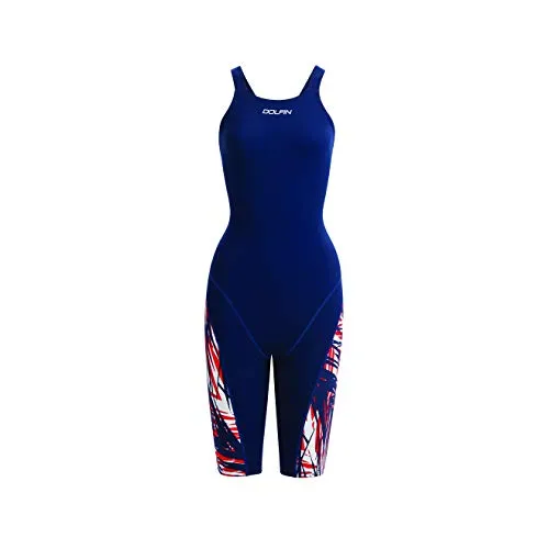 Dolfin Women's Solid Knee Suit