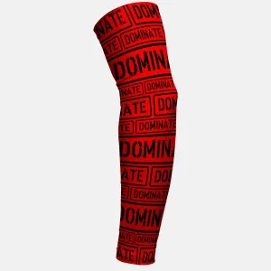 Dominate Red Arm Sleeve