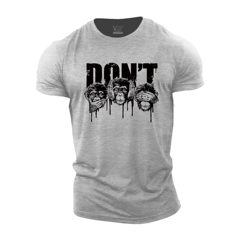 Don't Hear See Speak Graphic Men's T-shirts