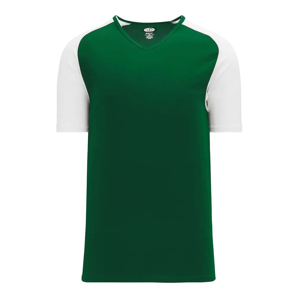 Dryflex V-Neck Pullover Forest-White Jersey