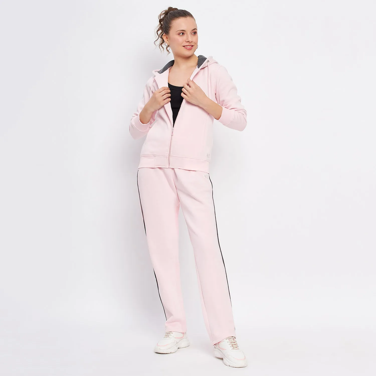 Duke Stardust Women Solid Track Suit (LFX798)