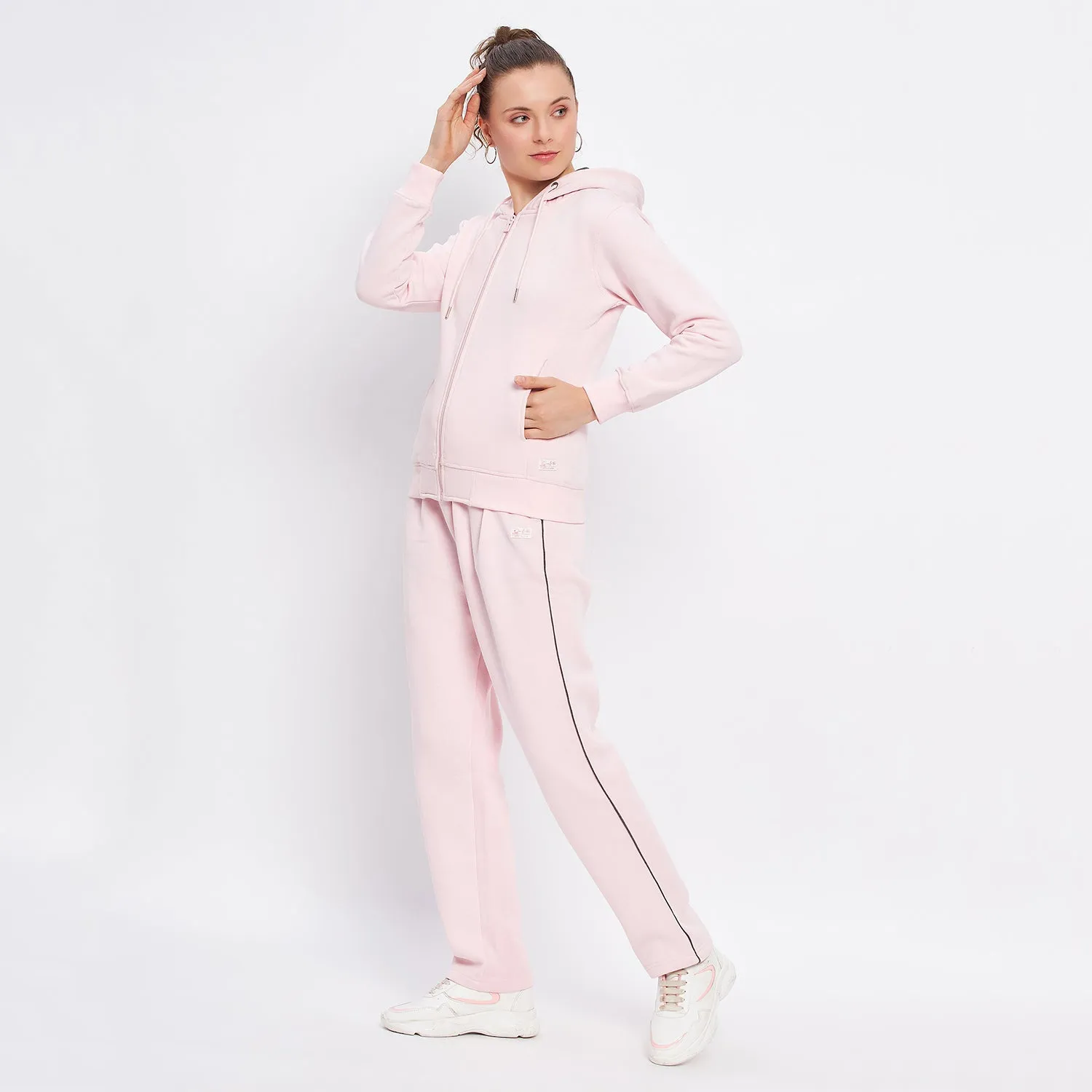 Duke Stardust Women Solid Track Suit (LFX798)