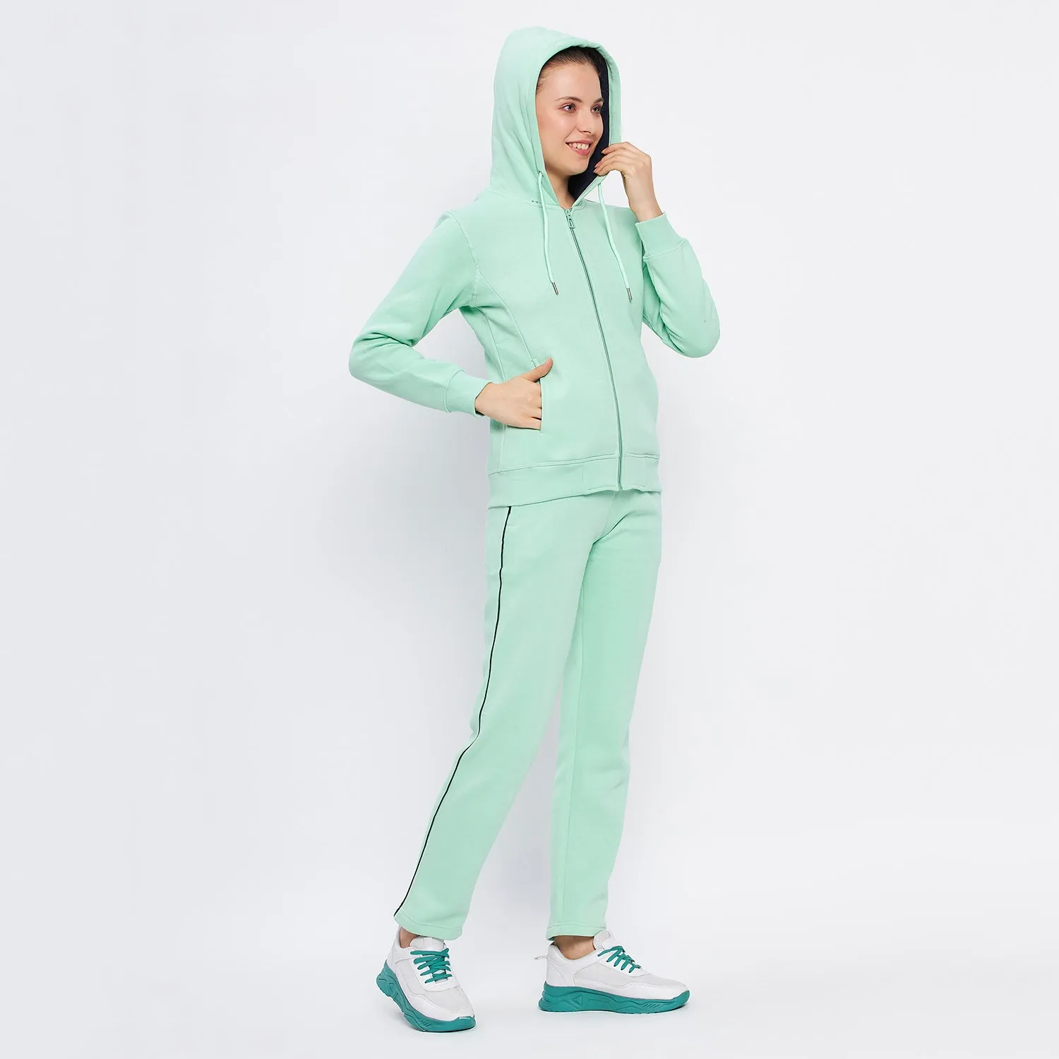 Duke Stardust Women Solid Track Suit (LFX798)
