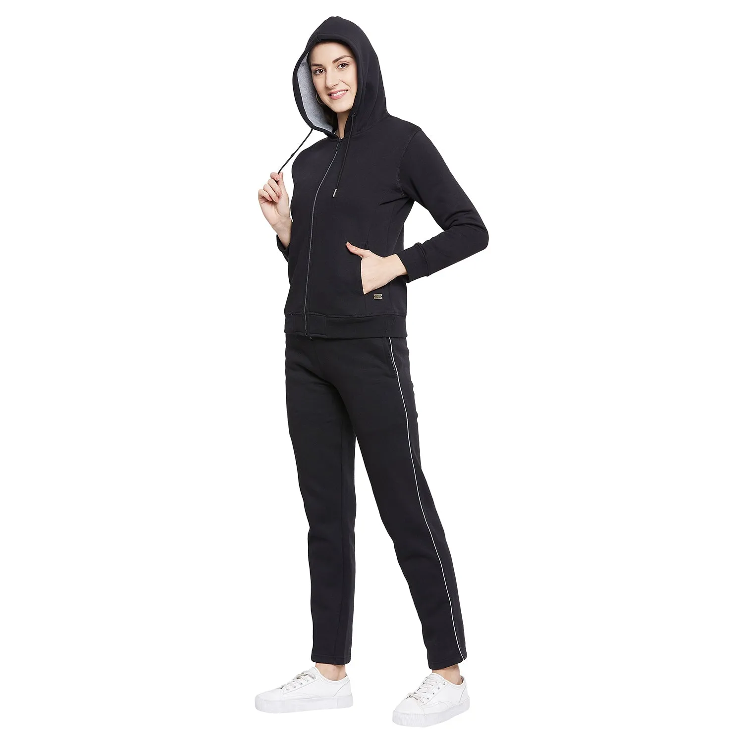 Duke Stardust Women Solid Track Suit (LFX798)