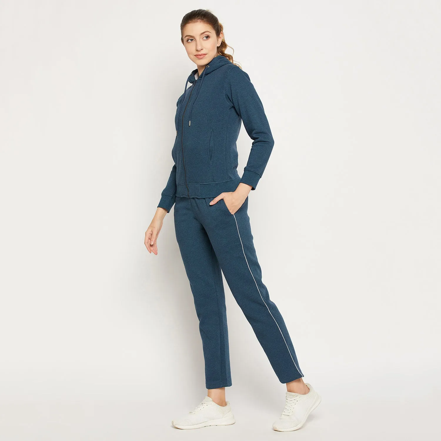 Duke Stardust Women Solid Track Suit (LFX798)