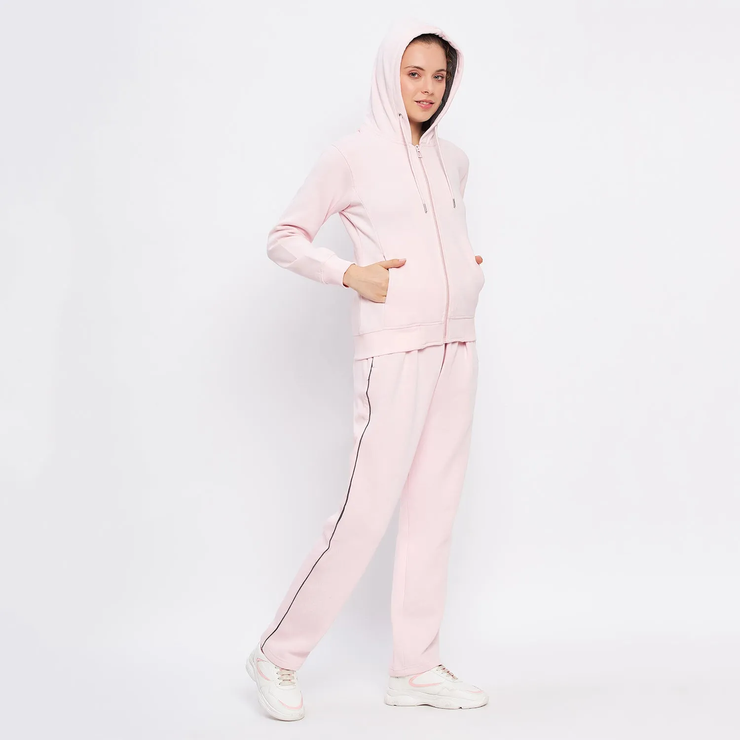 Duke Stardust Women Solid Track Suit (LFX798)