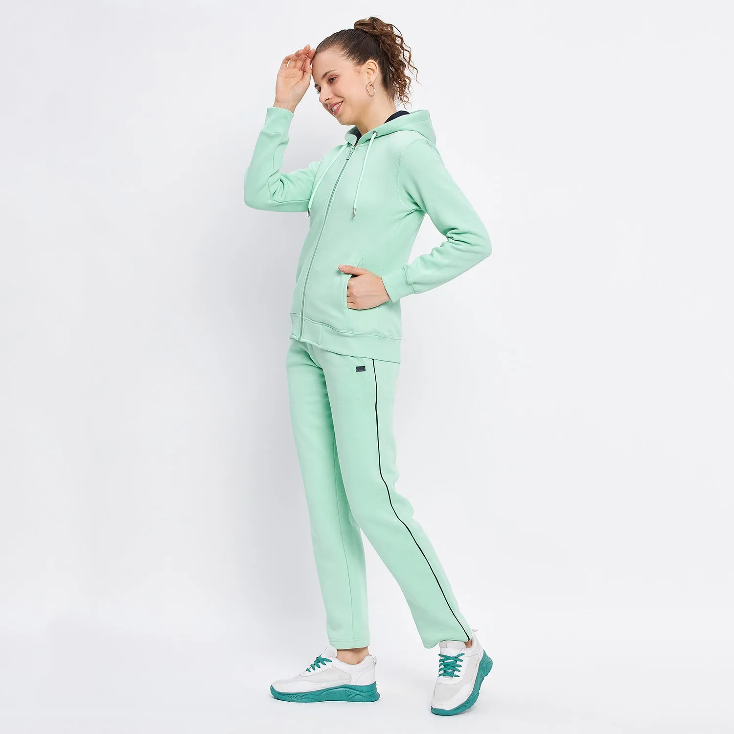 Duke Stardust Women Solid Track Suit (LFX798)