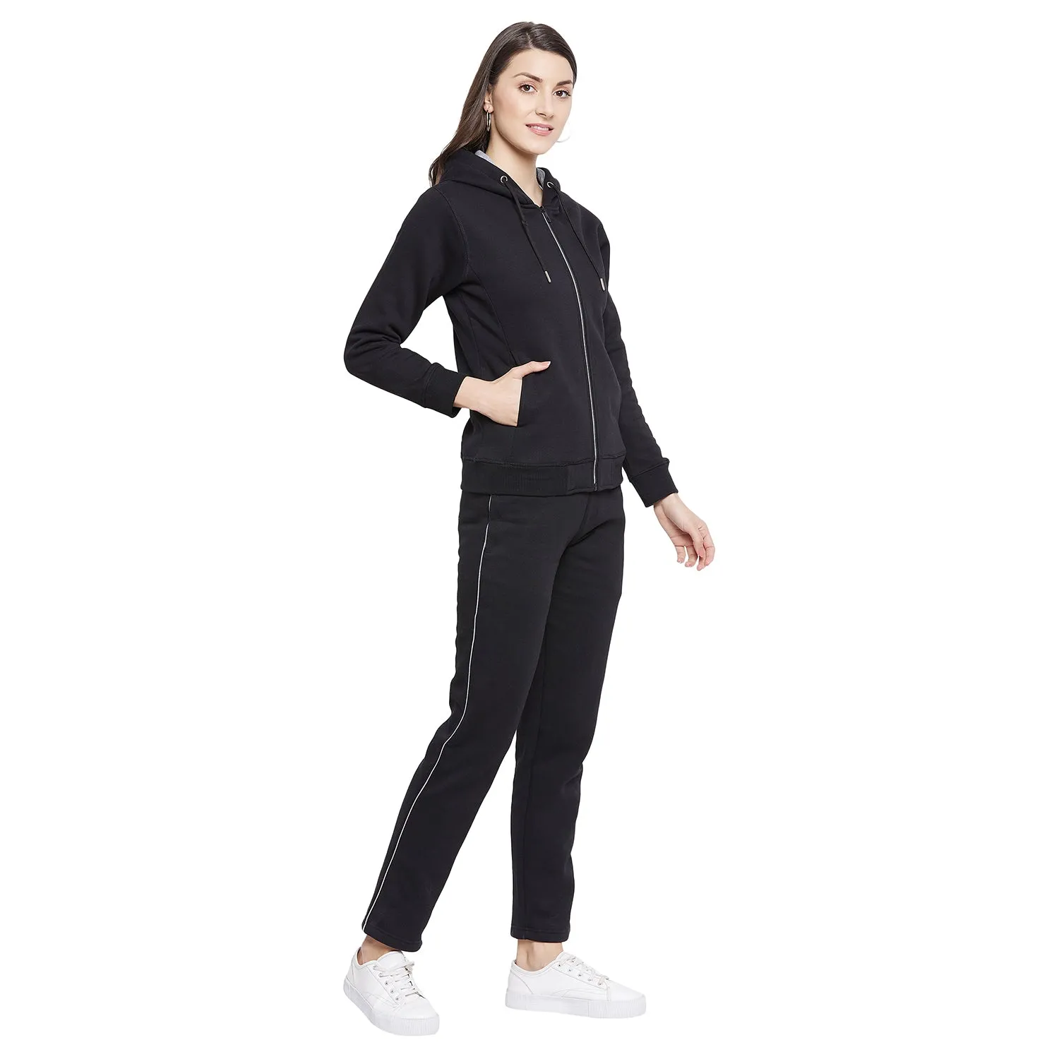 Duke Stardust Women Solid Track Suit (LFX798)