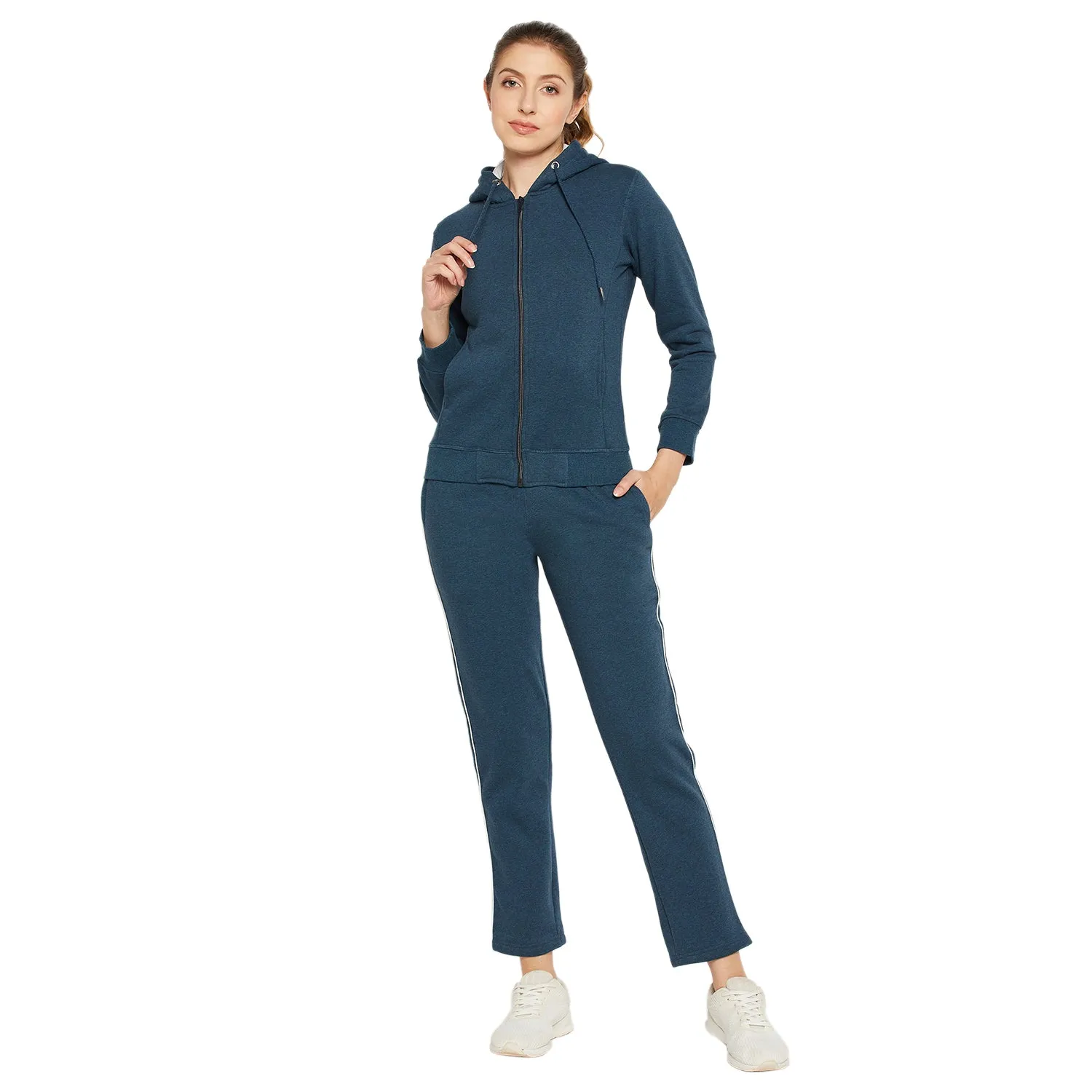 Duke Stardust Women Solid Track Suit (LFX798)