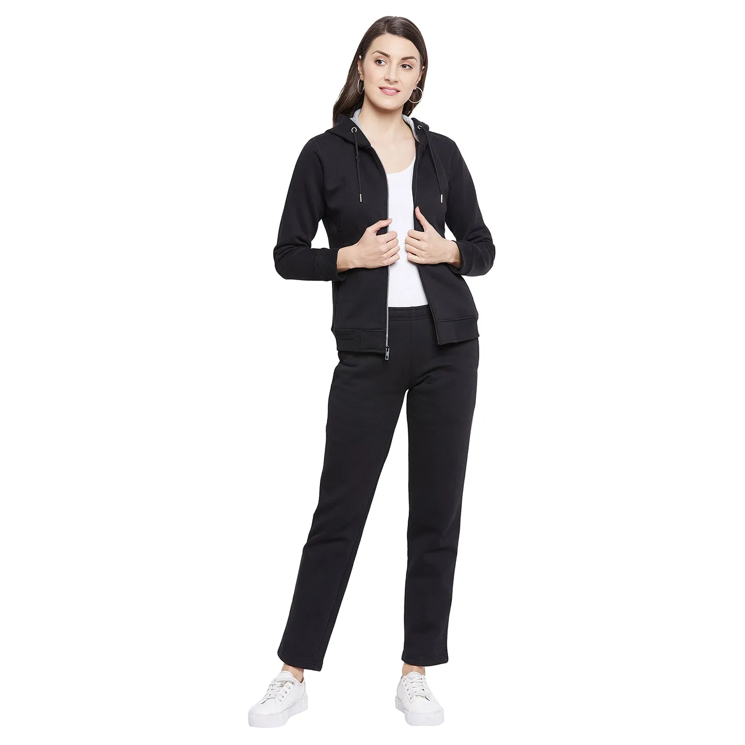 Duke Stardust Women Solid Track Suit (LFX798)