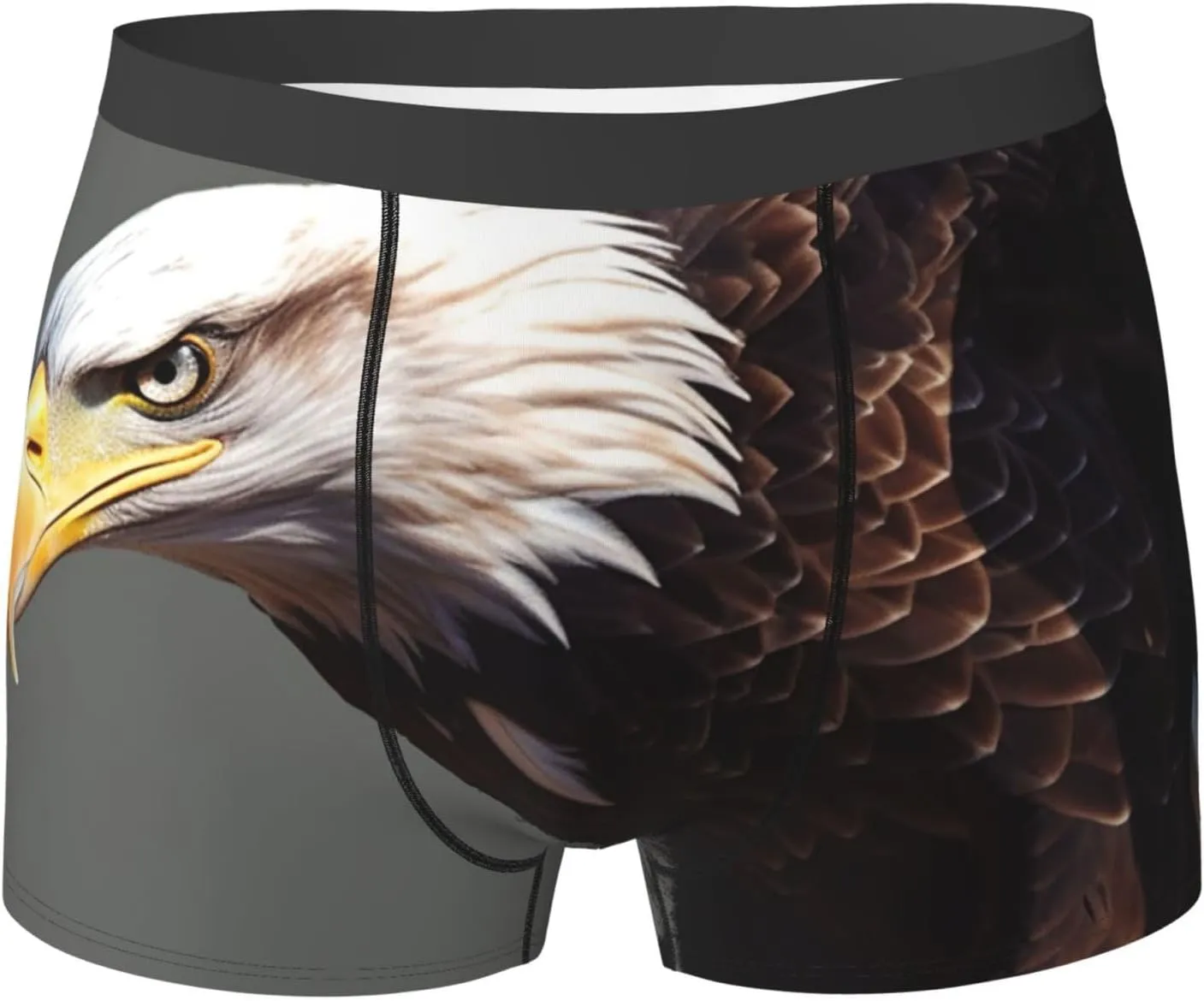 Eagle Men's Boxer Briefs Breathable Stretch Underwear Moisture-Wicking Trunks for Men