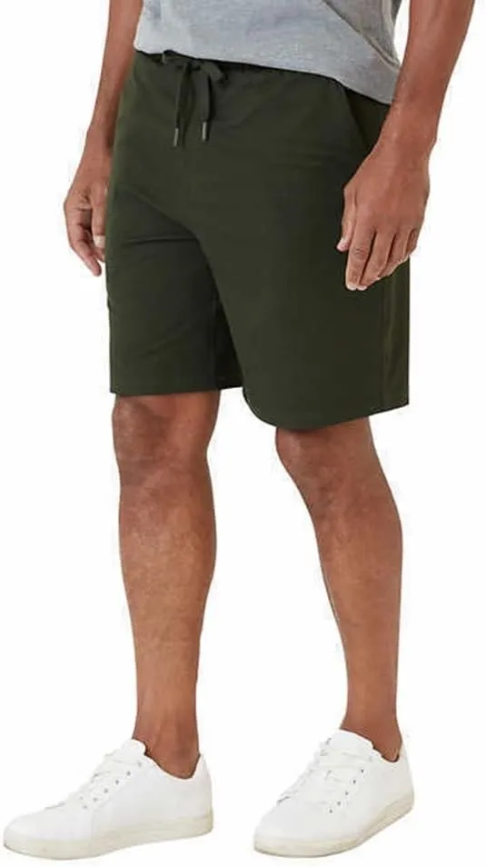 Eddie Bauer Mens Comfort Fit Lounge Shorts, 2-Pack
