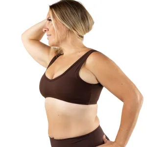ENHANCED SUPPORT BRA - MOCHA