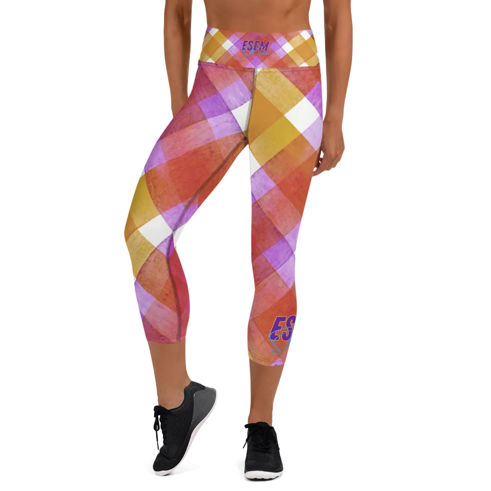 ESEM (fabric-print) - Yoga Capri Leggings