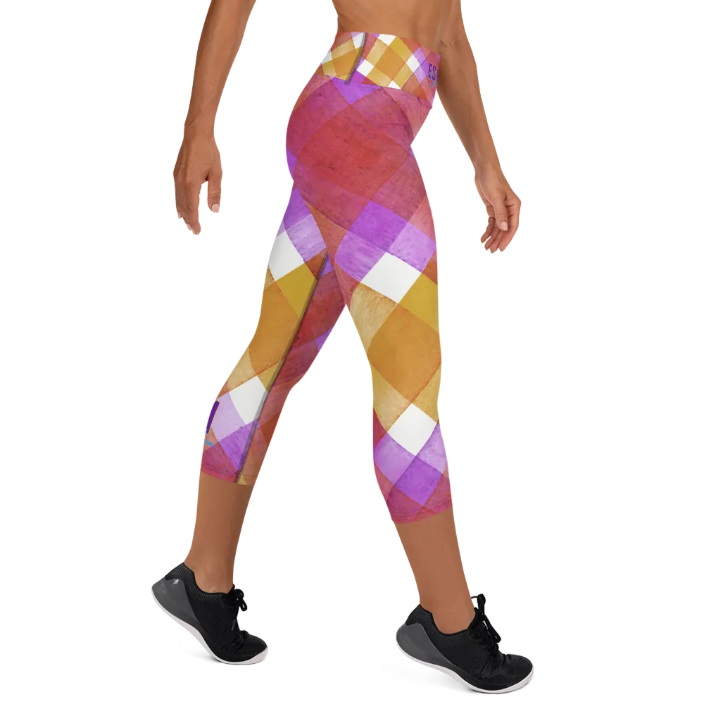 ESEM (fabric-print) - Yoga Capri Leggings