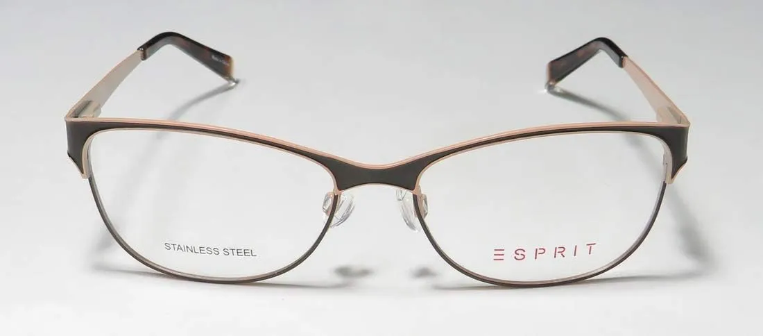 Esprit 17474 Womens/Ladies Cat Eye Full-rim Flexible Hinges Eyeglasses/Eyewear