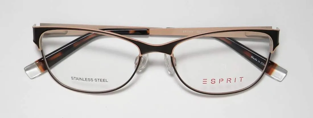 Esprit 17474 Womens/Ladies Cat Eye Full-rim Flexible Hinges Eyeglasses/Eyewear