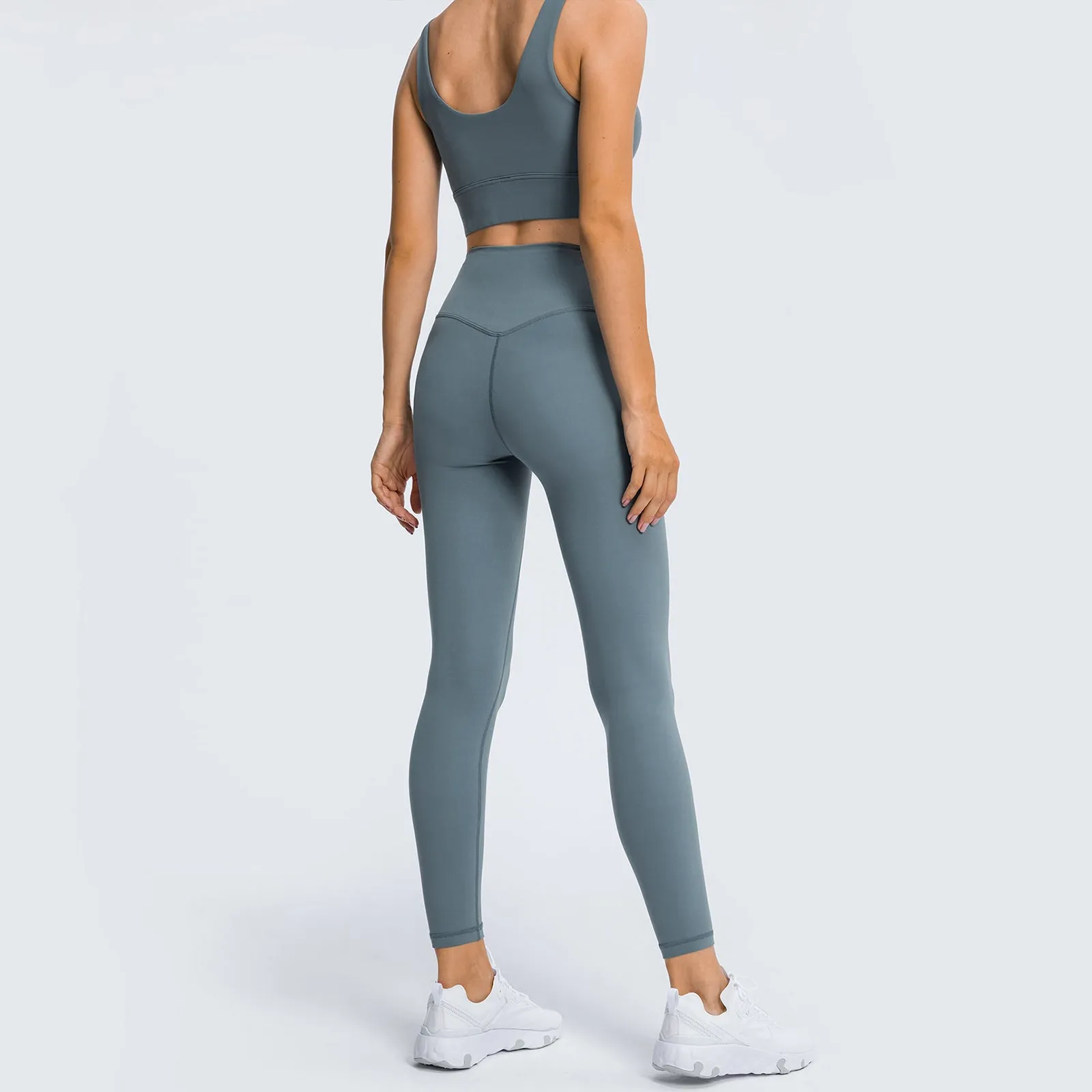 Everyday Leggings Cotton High Rise 7/8 Back Waistband Pocket